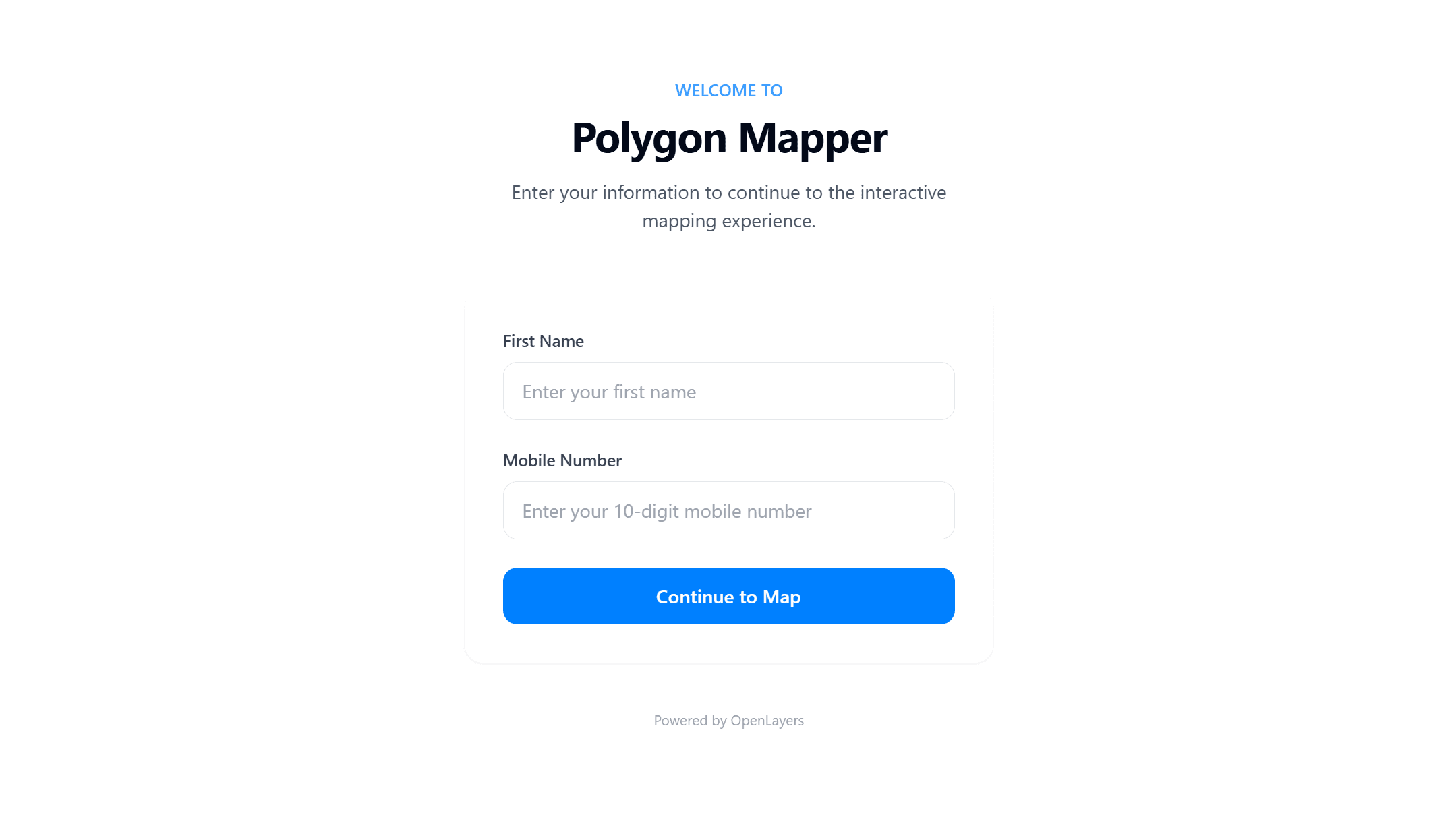 Polygon Mapper App